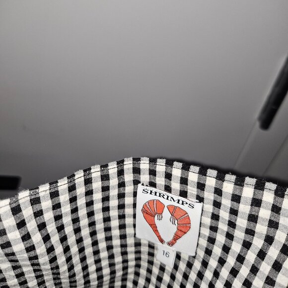 Shrimps Luna Bib Dress Gingham - Picture 8 of 9